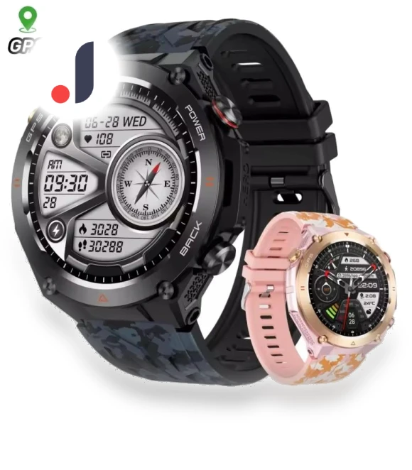 Smartwatch with GPS Tracking and Bluetooth Call — Smartwatches, ESTG
