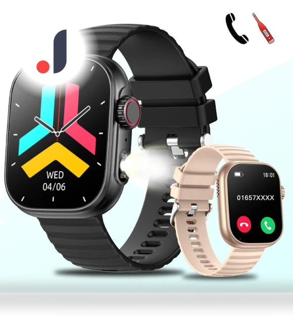Smartwatch with LED Flashlight — Smartwatches, Zodvboz