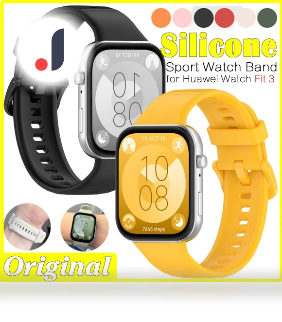 Soft Silicone Replacement Strap — Bands, Leishouer