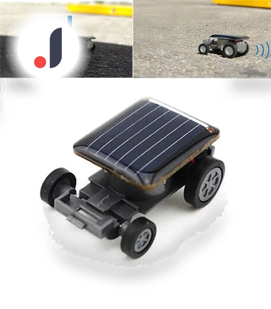 Solar-powered racing car robot — Solar Power, Safety toy