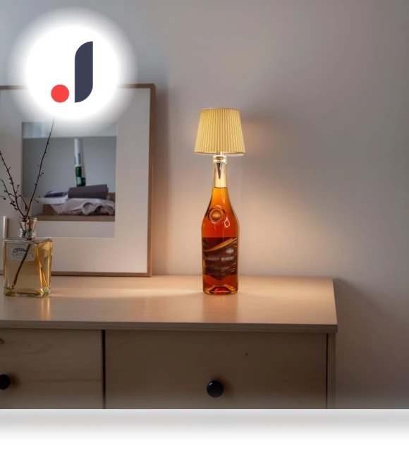 Wireless Bottle Lamp — Standing Lights