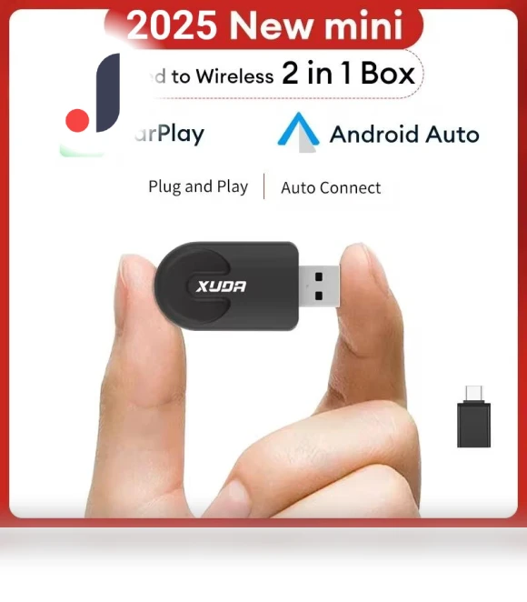 Wireless CarPlay Android Auto Adapter — Car Essentials, Dream Garage