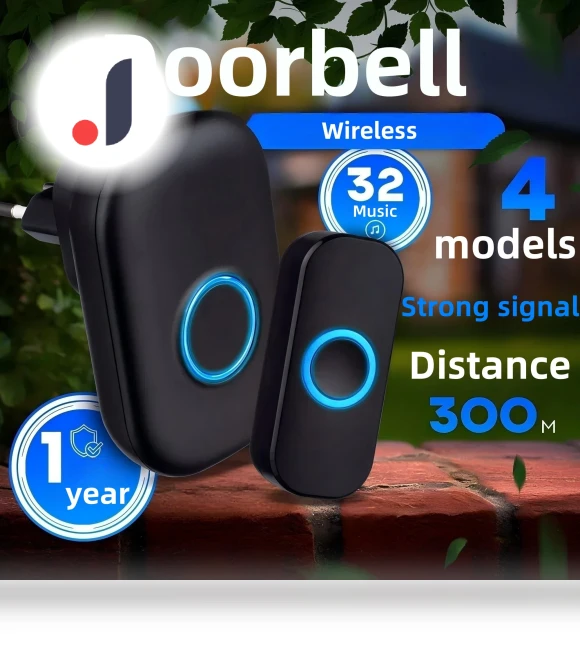 Wireless Doorbell — Kits, JUDING