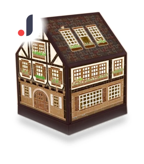 3D Puzzle Love with Wooden Case — Puzzles, Board M Factory