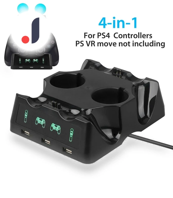 4-in-1 Controller Charging Dock Station — Docking Stations, RUI RUI YU 6