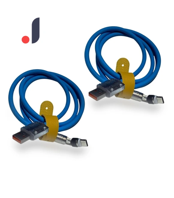 540 degrees rotary magnet cable — USB, SAKURA BLOSSOM