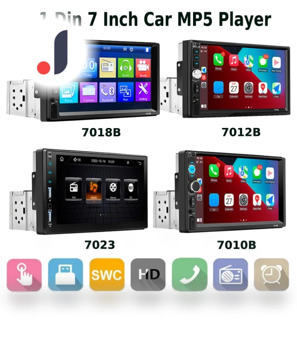 7-inch 1DIN MP5 Car Stereo — Stereo Receivers, icreative