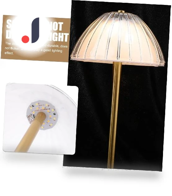 Adjustable Brightness Mushroom Table Lamp — Desk & Table Lighting