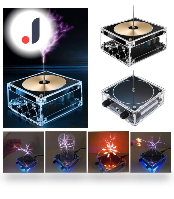 Bluetooth-Compatible Musical Wireless Touch Speaker with Artificial Lightning — Portable Audio, Binchi Outdoor Equipment
