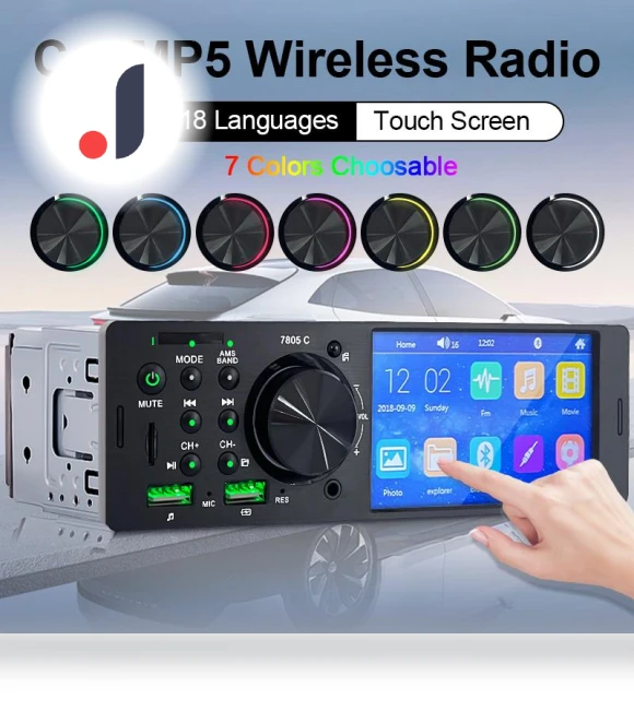 Car Radio with Touch Screen — Car Installation Essentials, SageTechnology