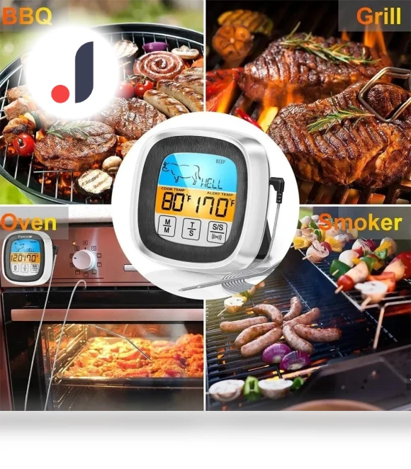 Digital Touch Food Thermometer — Temperature Measurement Tools, Daily necessities-V