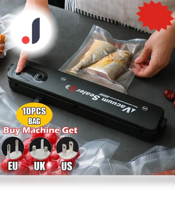 Electric Vacuum Food Sealer — Vacuum Bags, oucheee