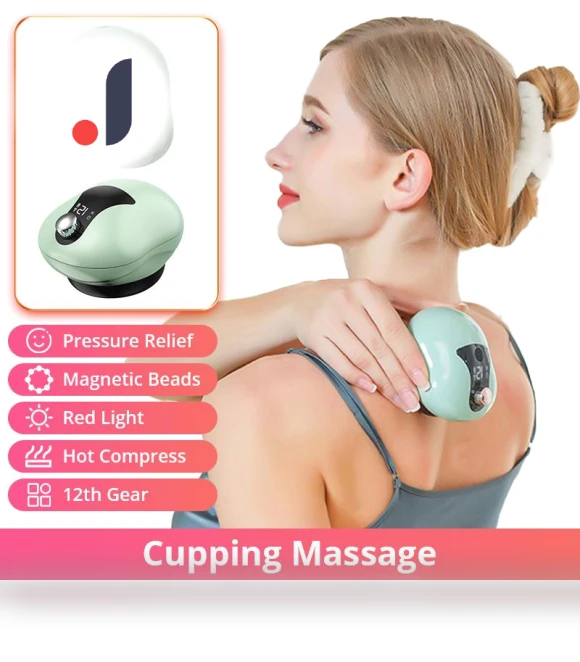 Intelligent Vacuum Massage Device — Massage Equipment, Le er kang