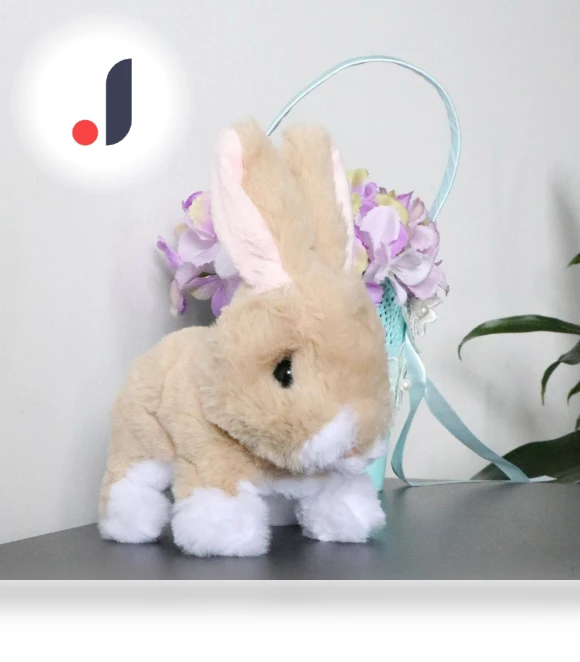 Interactive Jumping Bunny Plush Toy — Interactive, baby and kids