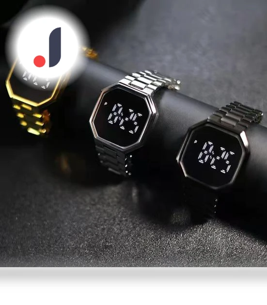 LED Display Electronic Watch with Touch Screen — Wearable Accessories, Mode Watches