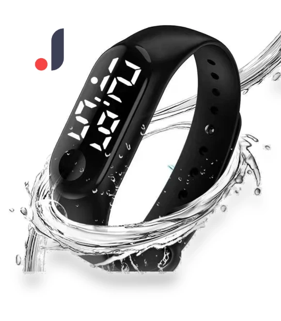LED Screen Smart Touch Screen Sports Casual Bracelet — Wearable Accessories, bigtreeonline
