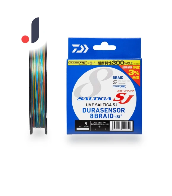 PE UVF Saltiga SJ Dura Sensor Fishing Line — Braided, Daiwa