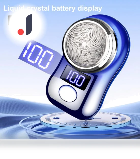 Portable Electric Shaver with LED Battery Display — Nose & Ear Trimmers, Enjoy Smart Home
