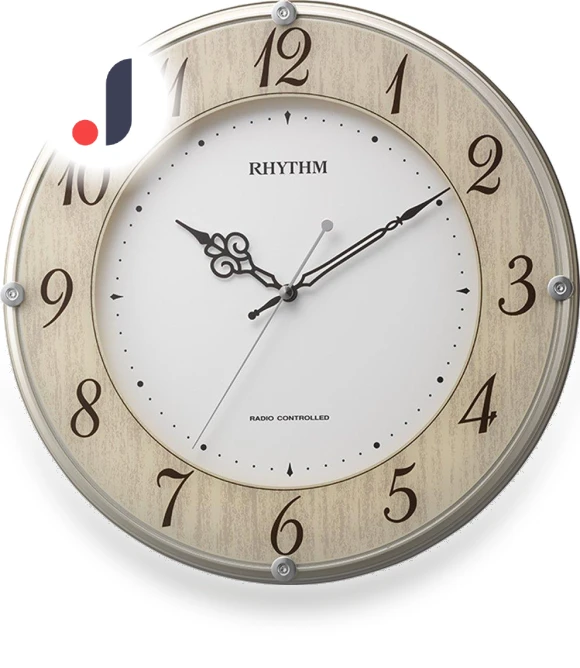 Radio-Controlled Wall Clock — Clocks, RHYTHM