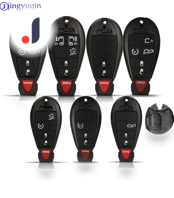 Remote Case Smart Key Shell — Keyless Entry, Jingyuqin Car Key
