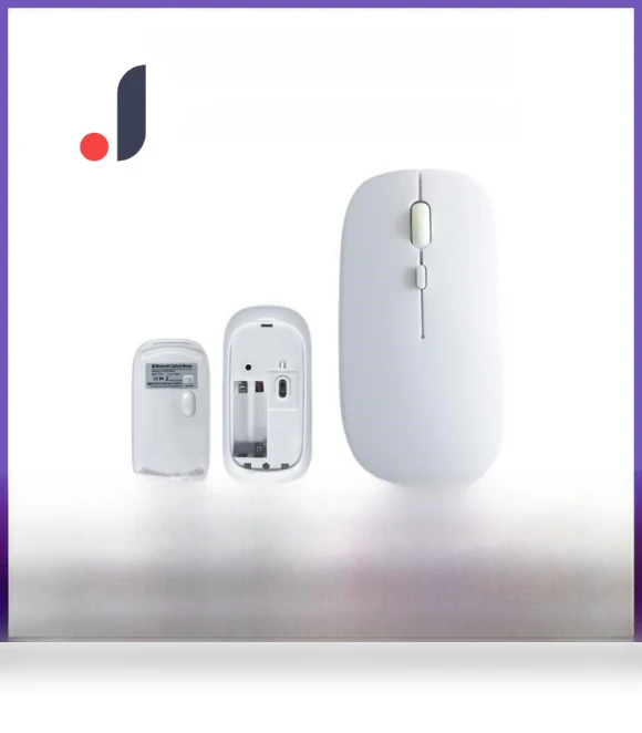 Silent Bluetooth Mouse with Dual Batteries — Keyboards, Smarter than future