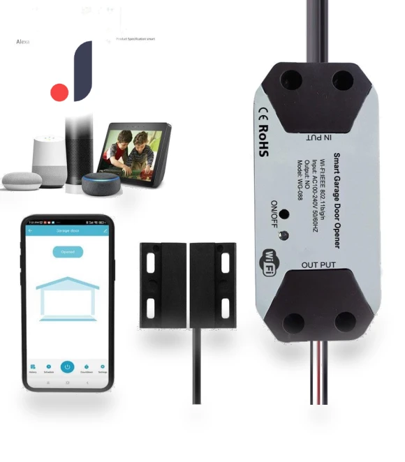 Smart Garage Door Controller — Smart Home Hubs & Controllers, TrendVibeCN