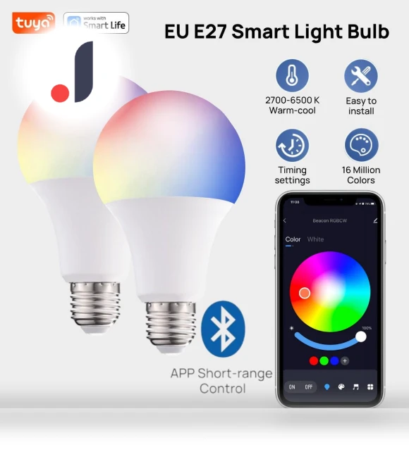 Smart LED Bulb — LED, Tuya