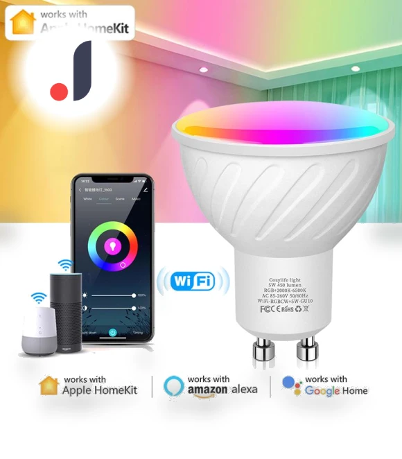 Smart LED Bulbs RGB with Adjustable Brightness — LED, Refreshing Home
