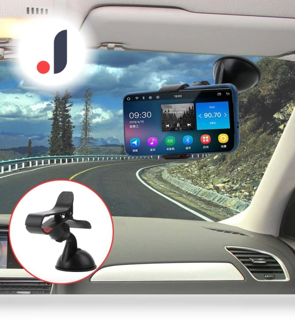 Smart Mount Cradle — Vehicle Phone Holders, Auto Launcher