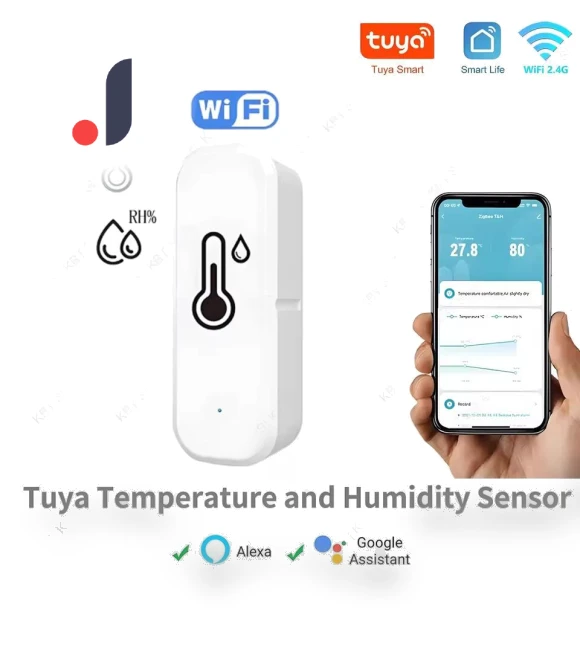 Smart Temperature Humidity Sensor — Home Climate Control, Meiteai-All