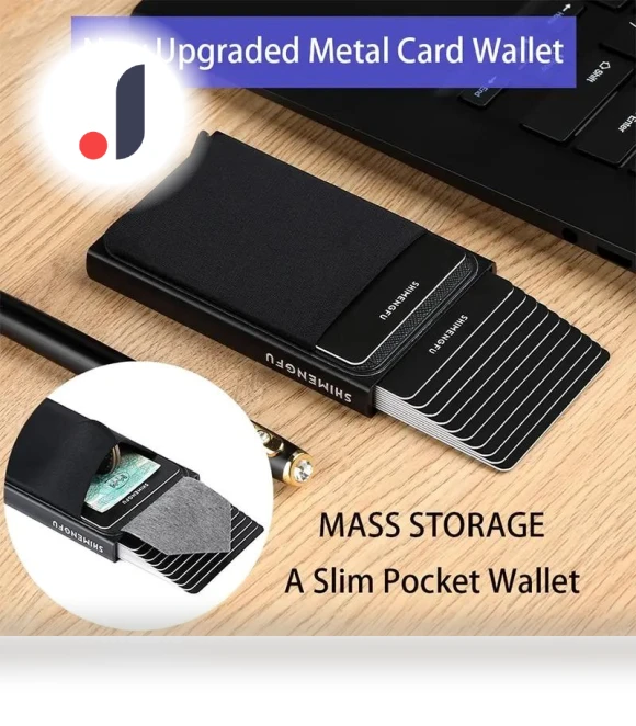 Smart Wallet Card Holder — Wallets, Leather bag