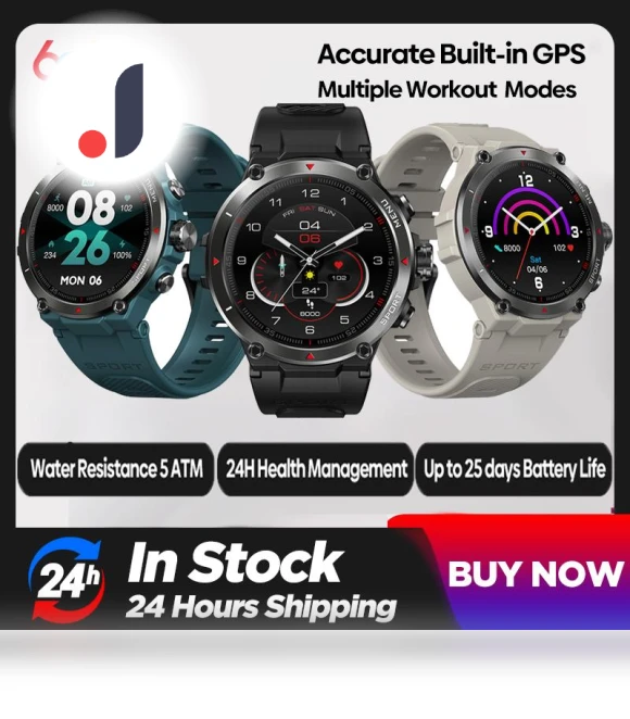 Smart Watch with Amoled Display — Smartwatches, Tiktop2