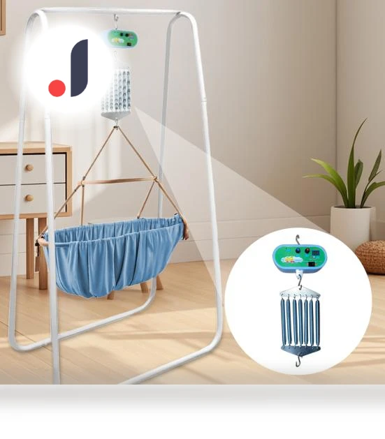 Spring Cradle with Electric Drive and Controller — Cradle, Hercules