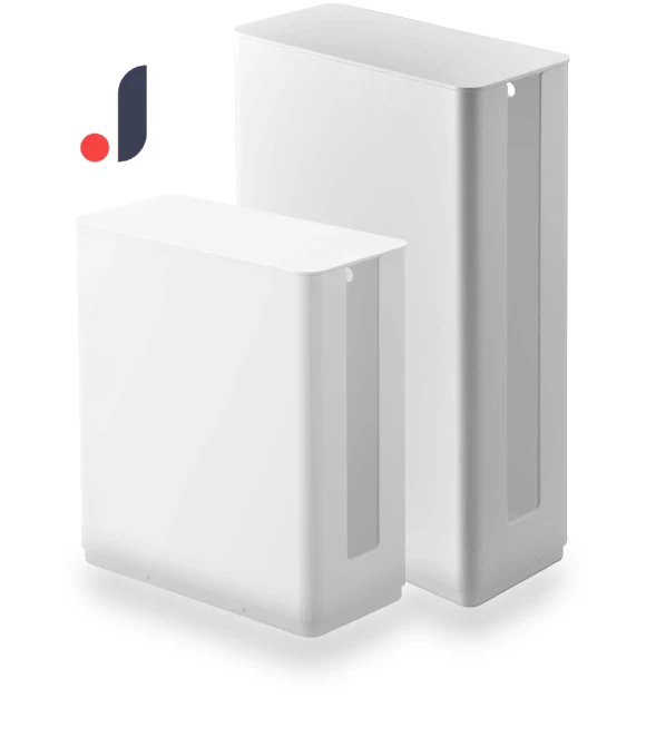 Stackable Router Storage Case with Thin Lid — Organizers, Hidden Nest
