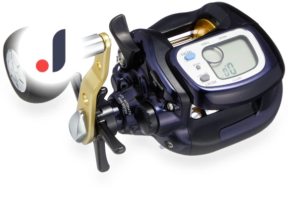 Two-Axis Reel with Counter — Reels, Daiwa