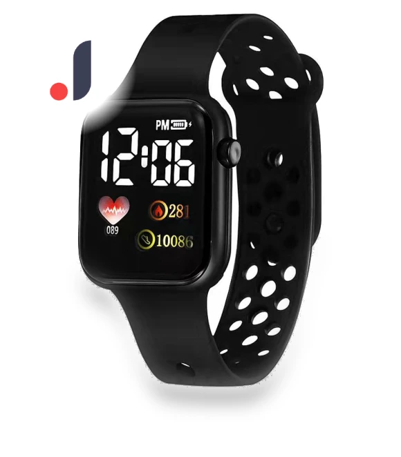 Waterproof LED Electronic Kids Smart Sports Watch — Active Timepieces, Eastman