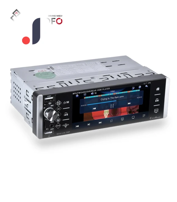 1 Din 5.1-inch HD Touchscreen Car MP5 Player — Stereo Receivers, Podofo