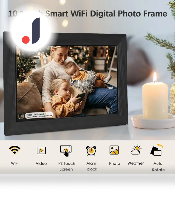 10.1-inch Smart Digital Photo Frame — Digital Frames, Andoer