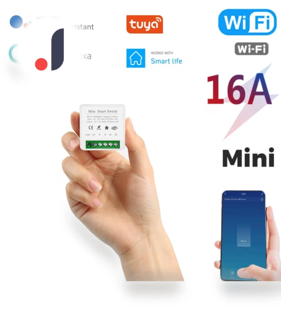 16A Wi-Fi Smart Switch — Smart Home Modules, Else