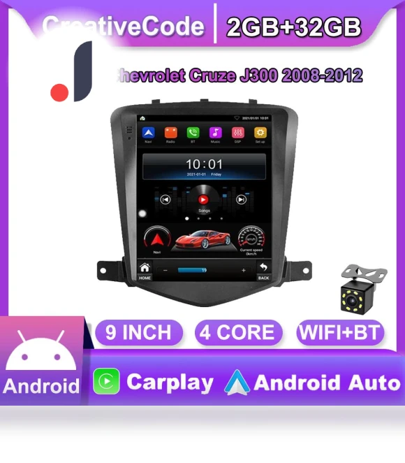 2 Din Car Radio with Touch Screen Android — Stereo Receivers, CreativeCode