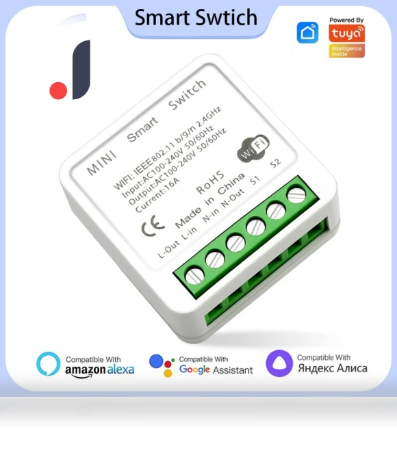 2-Sided Smart Light Switch — Smart Home Modules, Tuya