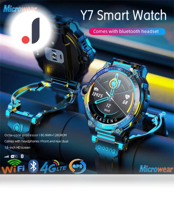 4G SmartWatch with GPS and Wi-Fi — Smartwatches, ESSAGER