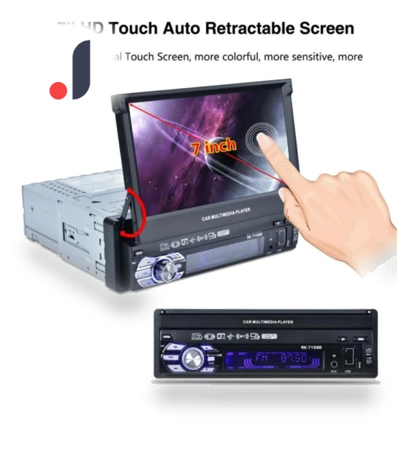 7-inch HD Touchscreen Bluetooth Car Stereo — Stereo Receivers, Xigege