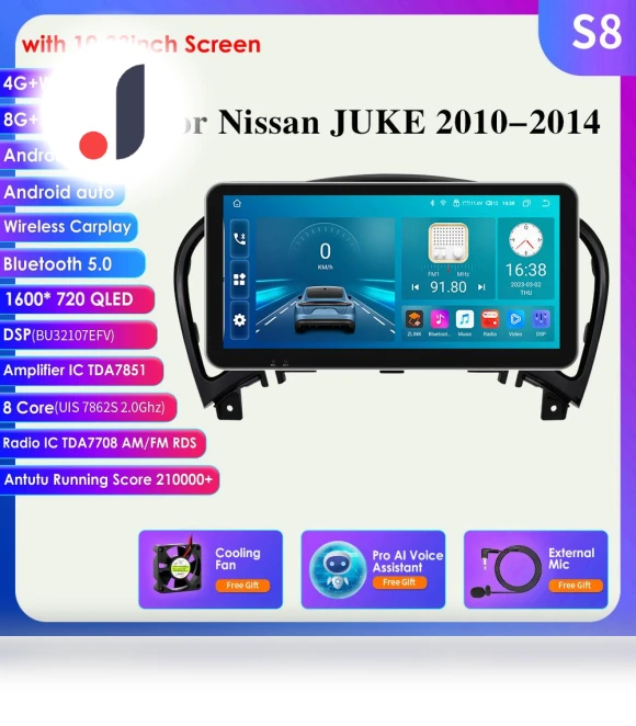 AI Voice 2 Din Android Car Stereo — Stereo Receivers, Hizpo