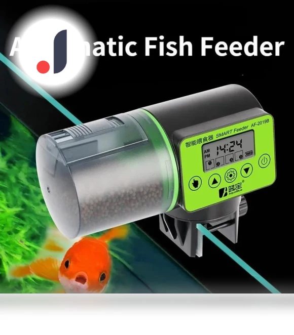 Automatic Fish Feeder with Smart Timer — Feeders, Happy World Electronics