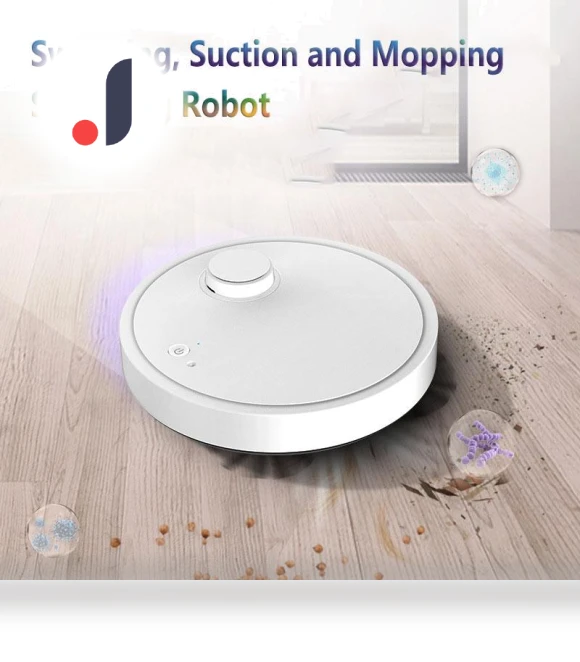 Automatic Robot Vacuum Cleaner 3-in-1 — Smart Cleaning Robots, MR J