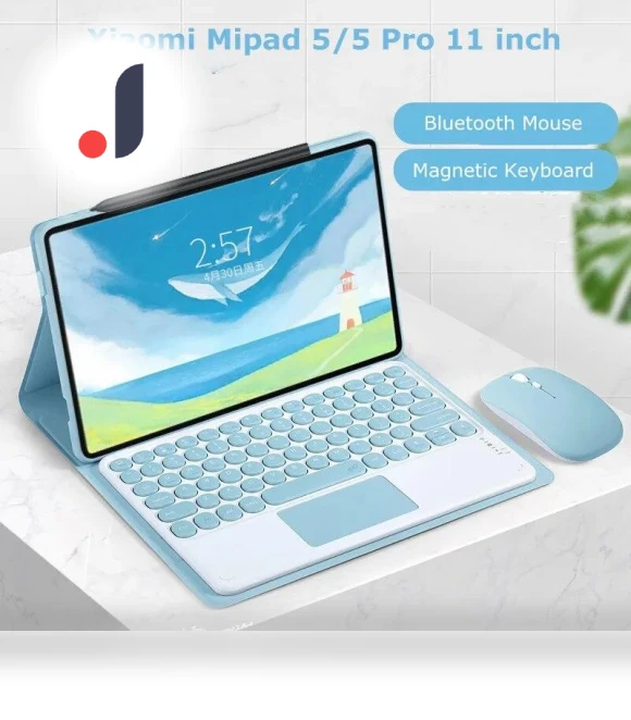 Bluetooth Keyboard with Silicone Case — Keyboard Cases, JHHC