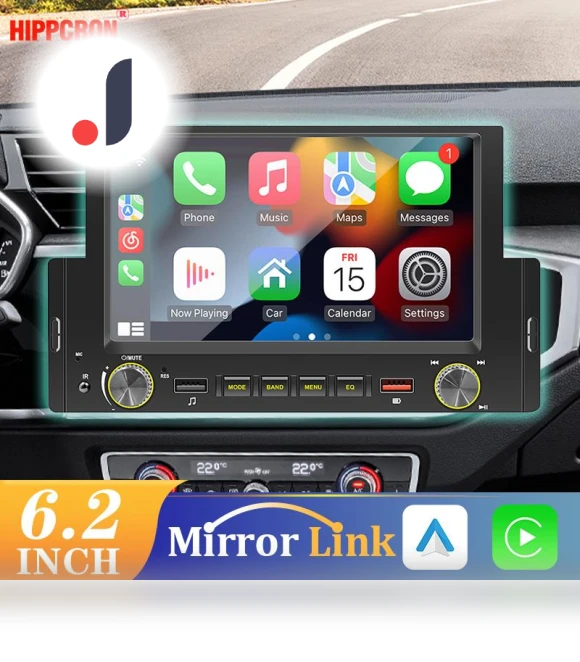 Car Radio with CarPlay and Android Auto — Stereo Receivers, SageTechnology