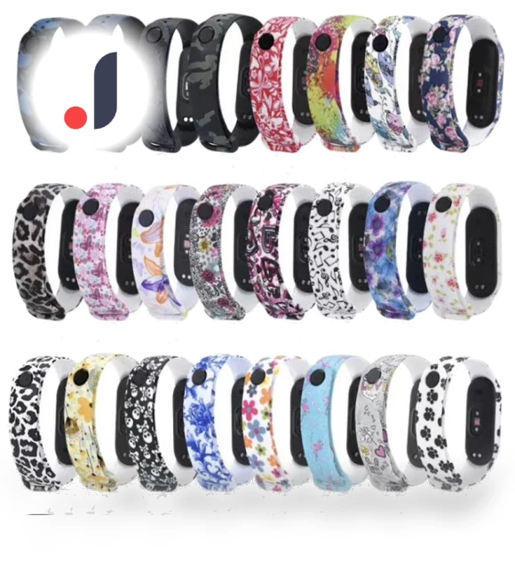 Colorful Soft Silicone Wrist Strap — Bands, Mix Product