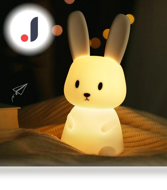 Cute Silicone Night Light — Lamps & Shades, Lokey